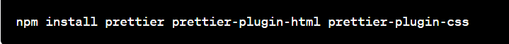 installing prettier plugins