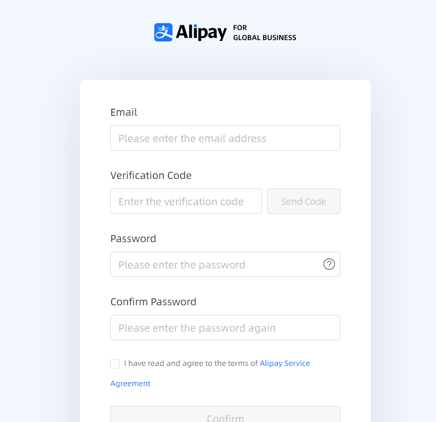 alipay form
